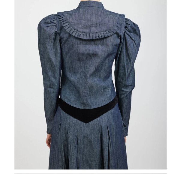 Batsheva Matching Denim Set size 6 - Picture 2 of 5